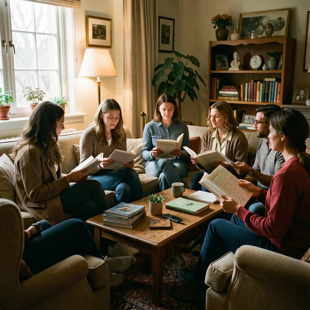 Intimate discussion setting